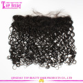 Nouveaux produits cheveux vierges malaisiens oreille à oreille dentelle frontale de cheveux Pieces Kinky Curly Lace Frontal